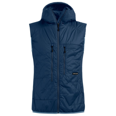 Muški prsluk Ortovox Venet Swisswool 60 Vest plava Blue Nunatak