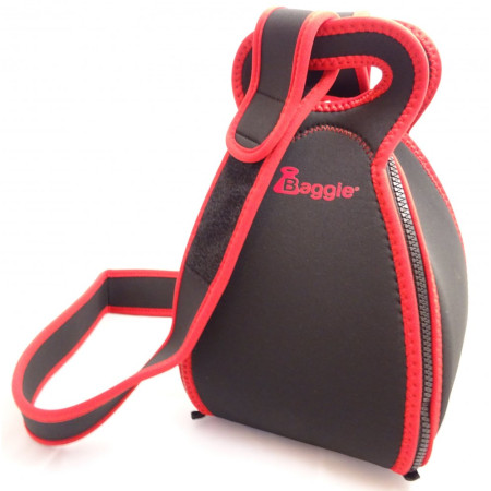 Prijenosni hladnjak Baggie Baggie Set s popruhem crna/crvena Bloodkred