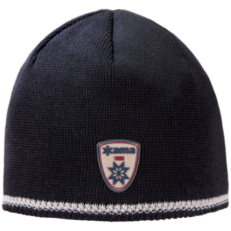 Pletena kapa od merino vune Kama AW54 crna Black