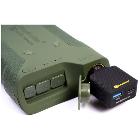 Power bank eksterne baterije Ridge Monkey Vault C-Smart Wireless 42150mAh Green