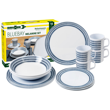 Trepetarijski set Brunner Melamine Set Bluebay