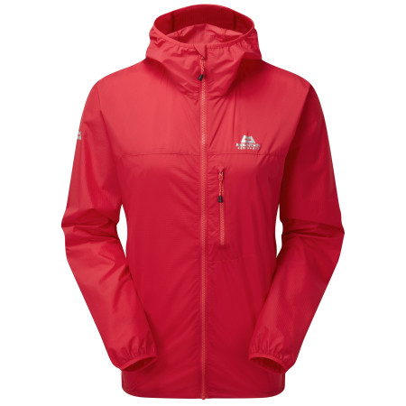 Ženska jakna Mountain Equipment Aerofoil Full zip Wmns Jacket crvena MeCapsicumRed