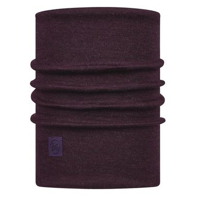 Višenamjenski šal Buff HW Merino Wool boja vina SolidDeepPurple