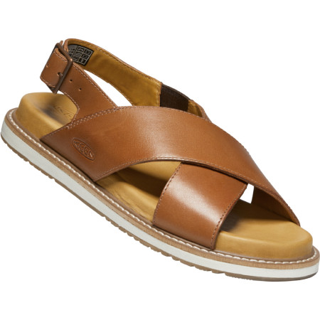 Ženske sandale Keen Lana Cross Strap smeđa TortoiseShell/SilverBirch