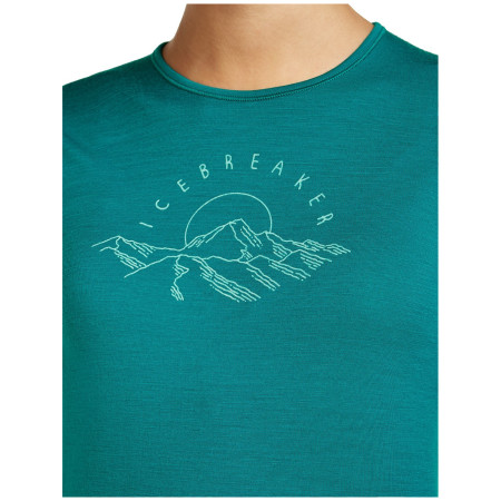 Ženska funkcionalna majica Icebreaker Women Merino 200 Oasis LS Crewe Sunrise Summit