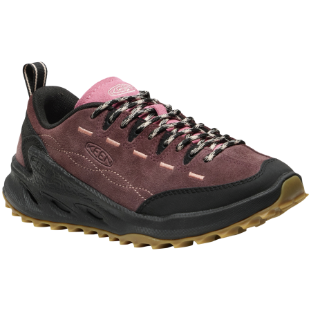 Ženske planinarske cipele Keen Jasper Zionic Women Tamno crvena huckleberry/cameo rose