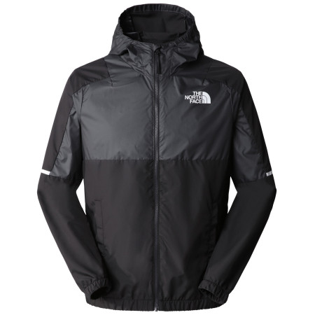 Muška jakna The North Face Ma Wind Full Zip crna/siva
