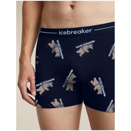 Muške funkcionalne bokserice Icebreaker Men M 150 Anatomica Boxers BearTourAOP