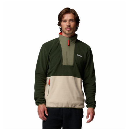Muška dukserica Columbia Sequoia Grove™ Ii Hz Fleece zelena Greenscape, Ancient Fossil, Stone Green