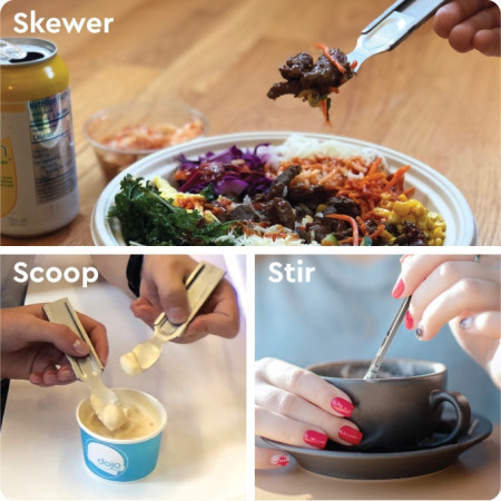 Pribor za jelo GoSun Flatware putni sklopivi pribor za jelo