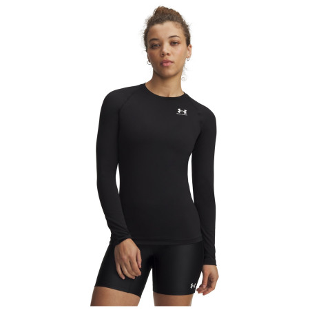 Ženska majica Under Armour UA HG Authentics Comp LS crna