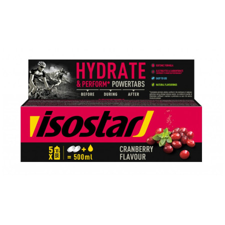Energetske tablete Isostar Hydrate&Perform powertabs
