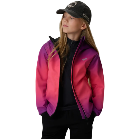 Dječja softshell jakna 4F Softshell Jacket F603 Multicolour 3 Allover
