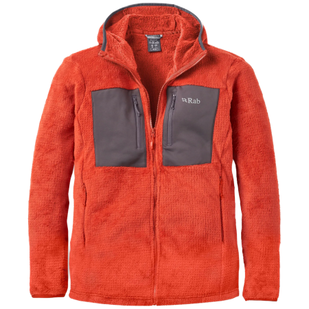 Muška dukserica Rab Granitic Hoody crvena