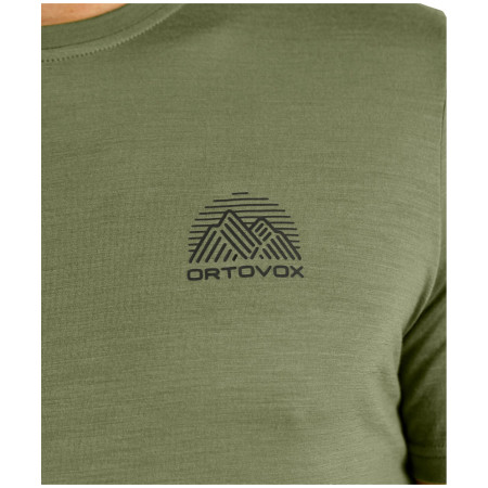 Muške funkcionalne majice Ortovox 120 Cool Tec Mtn Stripe