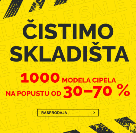 SVE MORA NESTATI - 1000 modela cipela na popustu od 30-70%