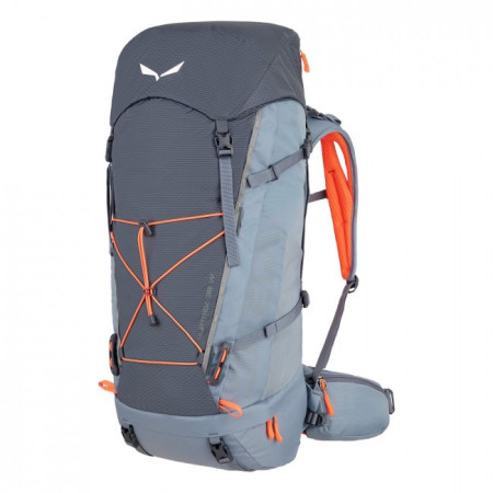 Ženski ruksak Salewa Alptrek 38 +5 Bp Ws siva/narančasta OmbreBlue/Flintstone