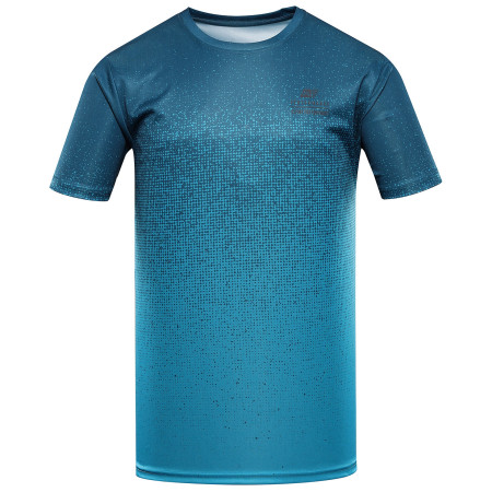 Muška majica Alpine Pro Quatr crna turtle green