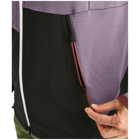Ženska jakna Ortovox Fleece Rib Hoody W