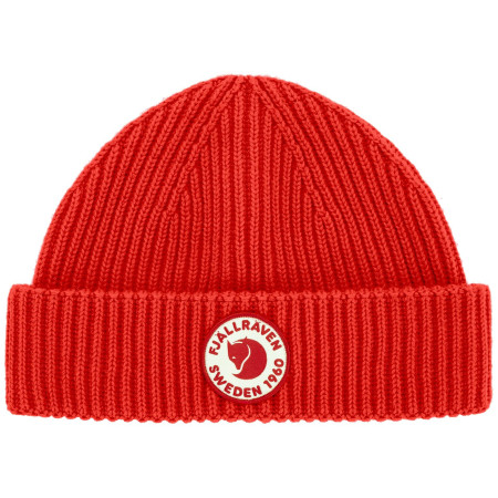Zimska kapa Fjällräven 1960 Lite Logo Hat crvena True Red