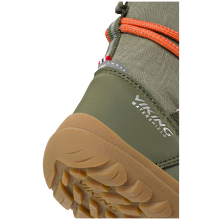 Dječje zimske cipele Viking Outdoor Footwear Birch Barefoot Warm WP Pull-on Olive