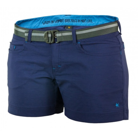 Ženske kratke hlače Warmpeace Mira Lady tamno plava Navy
