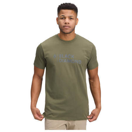Muška majica Black Diamond M Mini Stacked Ss Tee