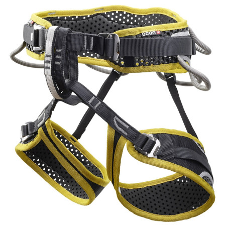 Penjački pojas Ocún Webee Quattro crna/žuta Black/Yellow