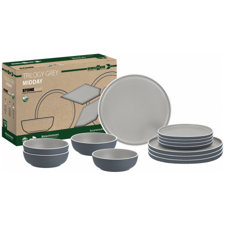 Set posuđa Brunner Midday Trilogy Grey