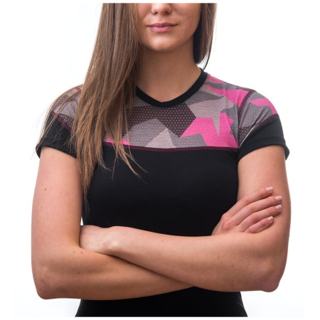 Ženska funkcionalna majica Sensor Merino Impress (short sleeve)