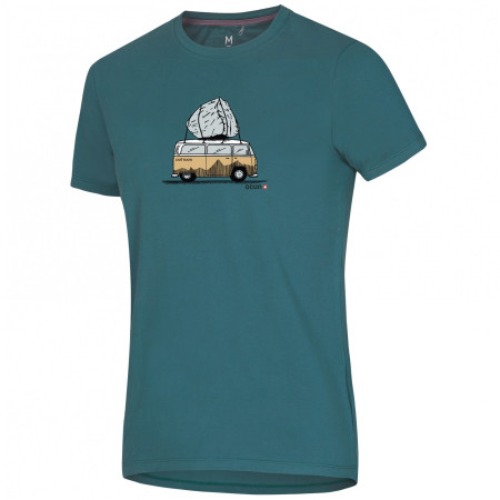 Muška majica Ocún Classic T Men Bus-Stone tirkizna Blue Hydro