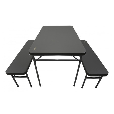 Stol sa klupama Vango Orchard Bench Set siva
