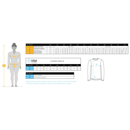 Ženska dukserica Kilpi Siren-W