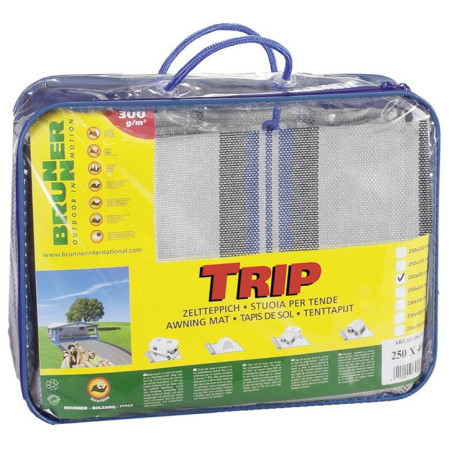 Podne podloge Brunner Trip 250x450 cm siva