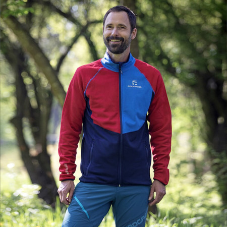 Muške funkcionalne majice dugih rukava Progress Glacier