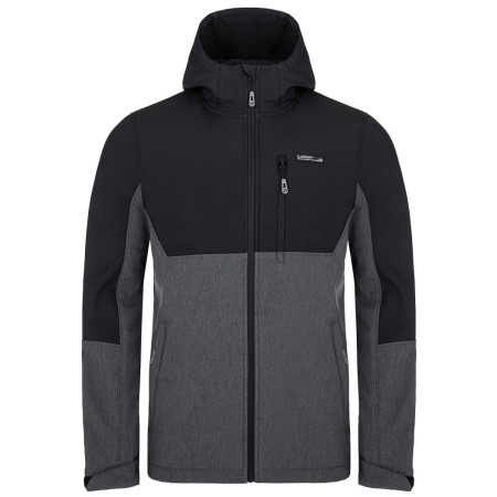 Muška softshell jakna Loap Lustav siva/crna