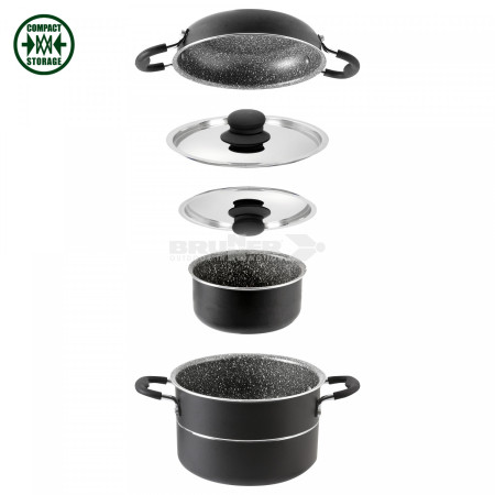 Set posuđa Brunner Pirate 6+1 18 cm