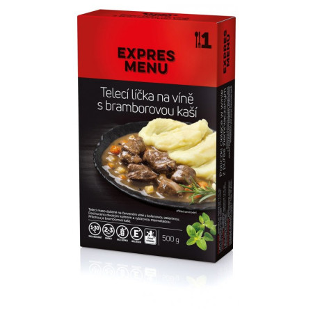 Gotova jela Expres menu KM Teleći obrazi sa pire krumpirom
