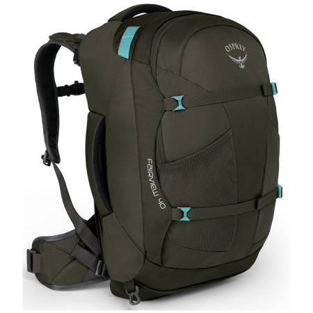 Ženska torba Osprey Fairview 40 siva MistyGrey