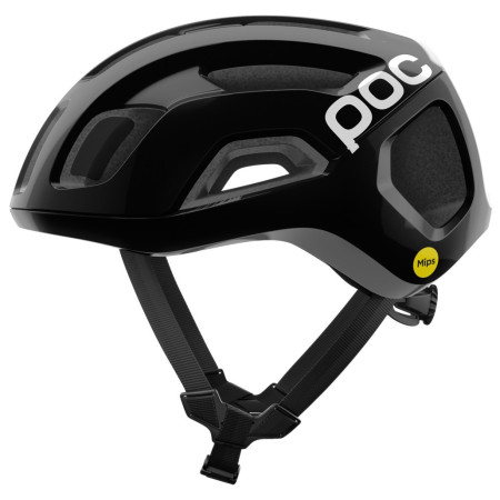 Biciklistička kaciga POC Ventral Air MIPS crna/bijela Uranium Black Matt/Hydrogen White