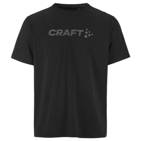 Muška majica Craft ESSence Logo Tee 2 M crna Black