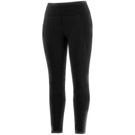 Ženske hlače Smartwool Women's Active Fleece Wind Tight crna Black
