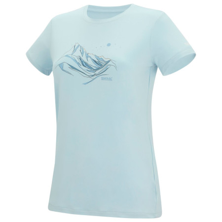 Ženska majica Regatta Womens Fingal Stretch svijetlo plava Skyway