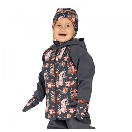 Dječja softshell jakna Unuo Fleece Basic