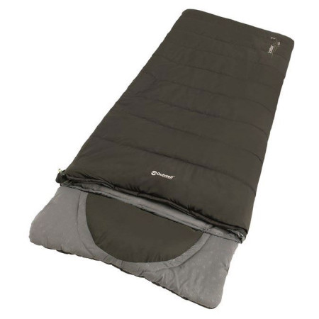 Vreća za spavanje Outwell Contour Supreme siva CoffeeBrown