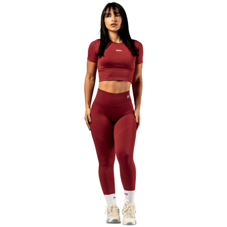 Ženski top Nebbia Seamless crop top with SS Power