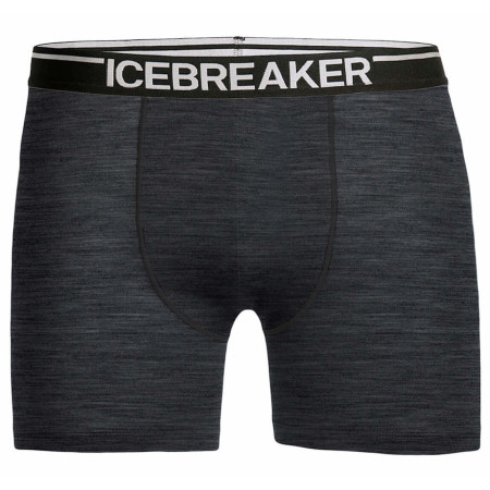 Muške bokserice Icebreaker Mens Anatomica Boxers (2018) siva Jet HTHR/Black