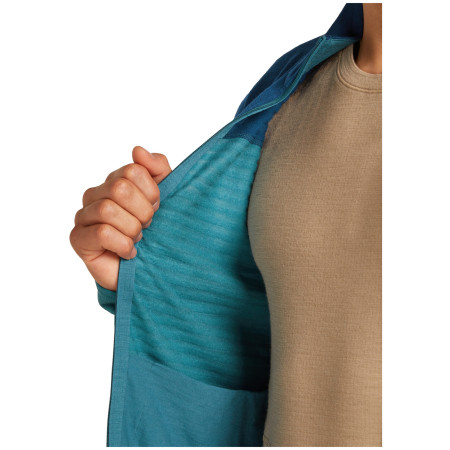 Muške funkcionalne majice dugih rukava Icebreaker Men Merino Blend 300 RealFleece™ Descender LS Zip