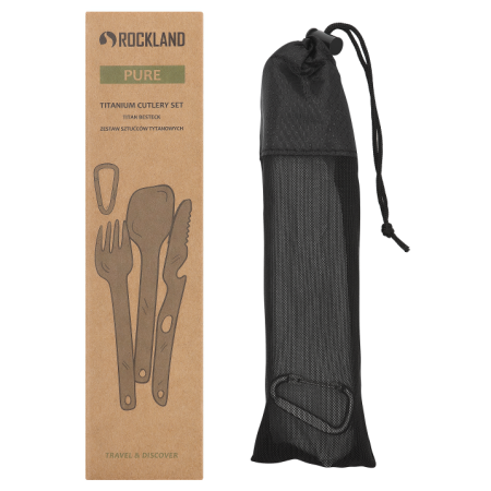 Set pribora za jelo Rockland Titanium Pure