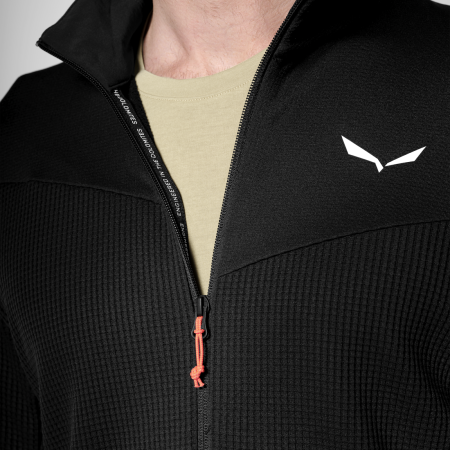 Muške funkcionalne majice dugih rukava Salewa Puez Waffle Hyb Pl Jacket M